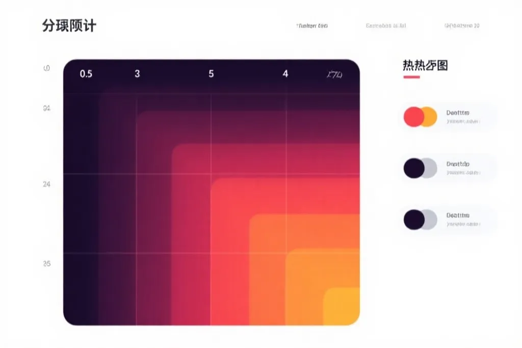 泊松比分概率热力图的示意图